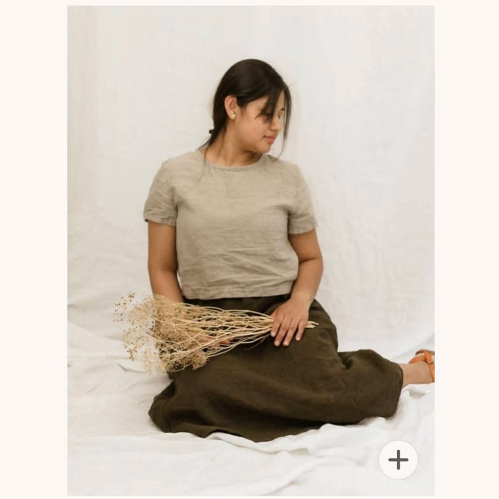 Kyra Jane Callen Linen Tee